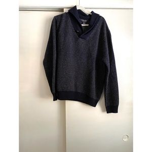 Brooks Brothers Scottish Lambwool Shawl Sweater